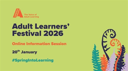 Adult Learners Festival 2026: Online Information Session | AONTAS, the National Adult Learning Organisation