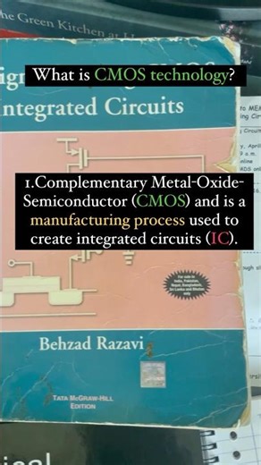 CMOS technology is the which helps to make the tiny chips #cmos #vlsidesign