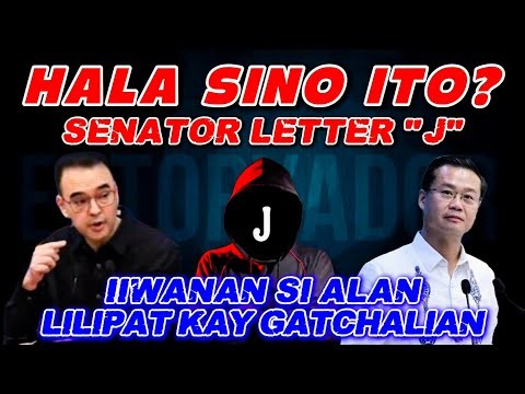 Hala sino ito? Senator letter "J" iiwanan si Alan Cayetano lilipat kay Win Gatchalian?
