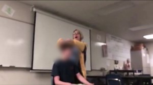 Teacher charged after cutting student's hair
