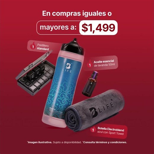 Hasta 50% OFF + Regalos + 10% EXTRA en app B Life