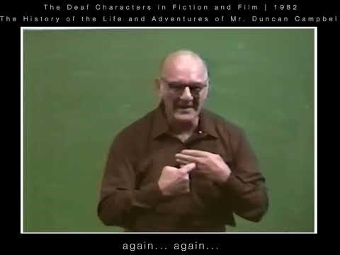 Deaf Characters In Fiction & Film Clip