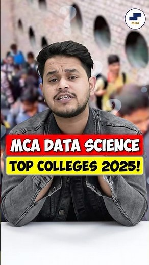 💥Top 3 Colleges for MCA Data Science 2025🤩Best MCA Specialization💥#shorts #mca #datascience