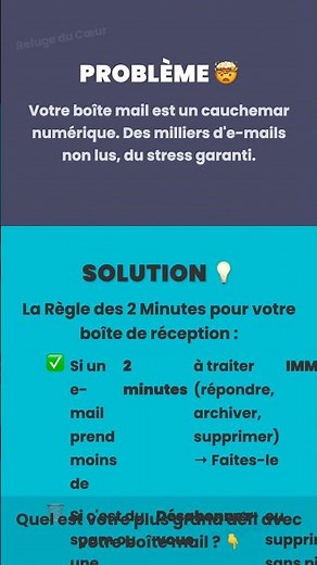 Boîte Mail Submergée ? La Solution Simple en 5 Minutes ! | META_DESIGN...