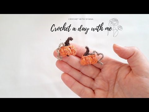 Let's crochet a little pumpkin - part 2.