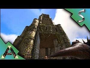CASTLE ON THE HILL! FLOODED TUNNELS OF DEATH! - Ark: RAGNAROK [DLC Gameplay E2]