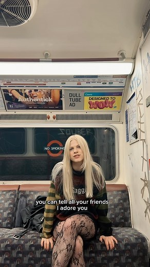 Izzy S.O on Instagram: "Bakerloo line woo x #poppunk #avrillavigne #punk #grungeaesthetic #altmusic"