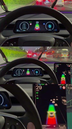 No Regrets: Installing the T9 Pro Dashboard in My Tesla #tesla #dashboard #instrument #driving