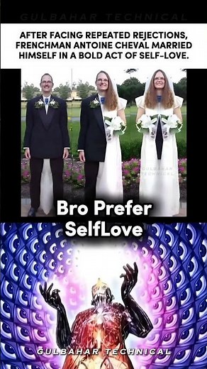Man Marries Himself | Frenchman Antoine’s Bold Self‑Love Move 💍❤️