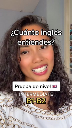 Prueba de nivel de inglés B1-B2