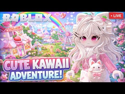 CUTE KAWAII WORLD 🌸 Roblox Gameplay | Secret Places & Fun Moments!