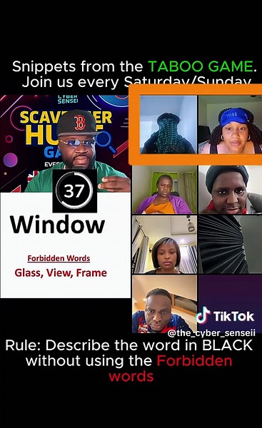 April 3rd, 2026 ◄|► Taboo Game. The rules are easy. Describe the word on the screen to your blindfolded partner without using the forbidden words. If you would like to play, comment