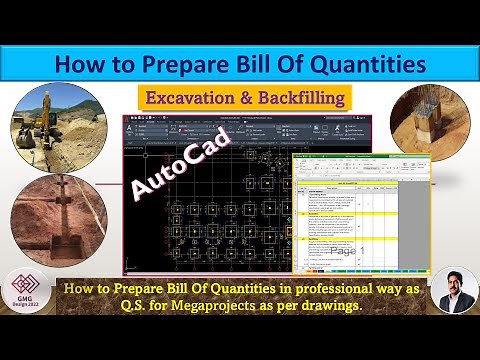 How to Calculate Building Estimation | Excavation and Backfilling | Building foundation works | BOQ
