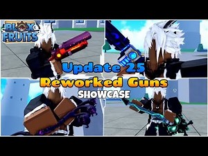 Ranking & Showcasing All GUNS In Blox Fruits! (UPD) | Tier list... (Roblox)