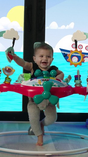 Help baby's curiosity soar with the Baby Einstein Airplane Adventure 2-in-1 Activity Jumper! #BabyEinstein #BabyJumper #BabiesofTikTok