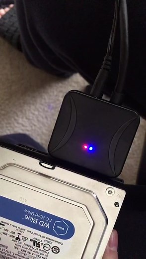 sata转usb易驱线带不动3.5寸硬盘