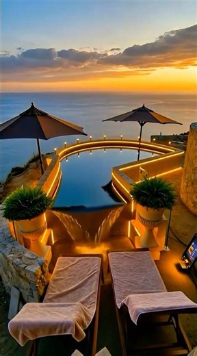 Building a Personal Cliffside Infinity Pool 😱🌴 From Scratch