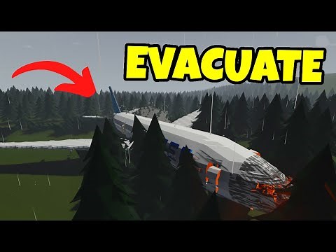 I Crashed a Boeing 777 INTO A FOREST In Stormworks!