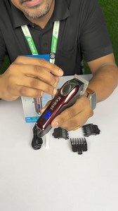 49K views · 496 reactions | Kemei KM-233 Rechargeable Mini Trimmer with LED Display | HT Bazar | Facebook
