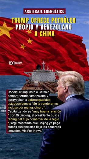 [Trump]: El plan para inundar China con petróleo y quebrar a Irán 🌐