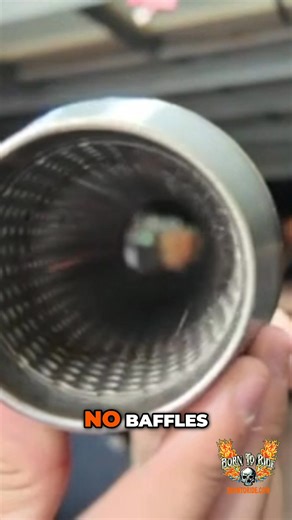 Explore this amazing exhaust system with no baffles! We showcase its awesome cone shape and the true 2-into-1 pipe design delivering power and sound. Plus, a little ADHD moment during the install process! #exhaust #motorcycle #DIY #ExhaustUpgrade #MotorcycleMods #CustomExhaust #DIYMotorcycle #PerformanceParts #MotorcycleLife #GarageBuild #TwoIntoOne #NoBaffles #ExhaustSound | Born To Ride TV & Magazine | Facebook