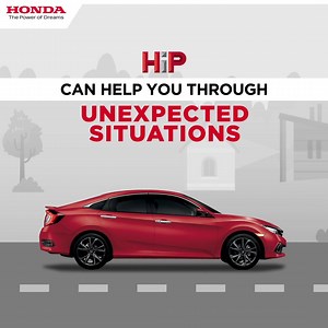 Sometimes, surprises can happen when we least want them to. Rest assured that with HiP, we'll come to help you anywhere on the road at any time. Renew your Honda insurance with Honda Insurance Plus (HiP) for your peace of mind. Learn more about HiP at https://www.honda.com.my/discover/honda-insurance-plus | Honda Malaysia