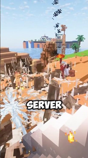 I made the BEST One Piece MC Server!! 🔥🔥 #minecraft #minecraftserver #onepiece #devilfruit