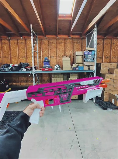 That's Hot 😁 Hot Pink ‎@Dart Zone Blasters AF Nexus Pro Yes Please! #Nerf #Blaster #Mod #Fun #ThingsToDo @MDFoamAlliance @World Foam Alliance @Al The Geek
