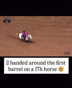 The core strength that that requires… And balance 🤯 Comment “core” for a free core workout PDF for barrel racers. Congrats on winning the world, @mowrykassie ! You are the GOAT . #solidinthesaddle #horse #barrelhorse | Solid in the Saddle