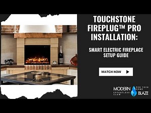 Touchstone Fireplug™ Pro Installation: Smart Electric Fireplace Setup Guide