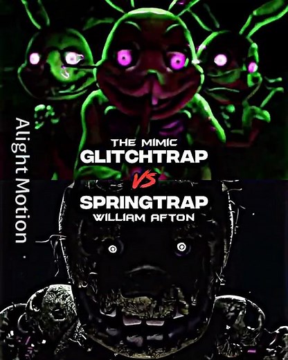Glitchtrap Vs Springtrap || Who Wins?