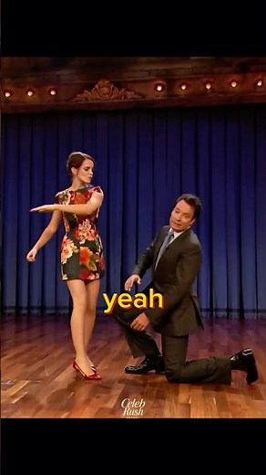 Emma Watson Makes Jimmy Fallon Dance 😂