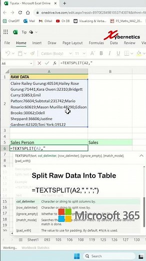 Is there a text split function in Excel? - Excel Tips and Tricks