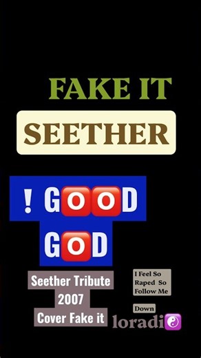 FAKE IT Seether Tribute Loradio #2007 #seether #tributetolegend #shaunmusiq #2000srock