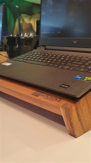 Ergonomics and elegance combined. Game comfortably with Grains laptop risers. Visit us at 681 Aurora Blvd. Primex Building. Near Gilmore Station, New Manila Quezon City #grainsfurniture #Laptop #furniture #riser | Grains Furniture