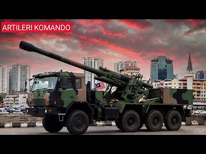 The World is Amazed!! Malaysia's T5-52, the Most Ferocious 155mm Cannon! Malaysia Will Have a New...