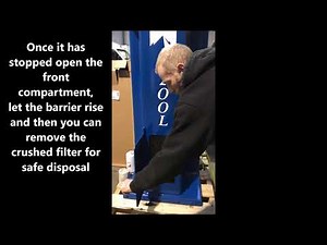 Oberg P200L Oil Filter Crusher from Overton (UK) Ltd