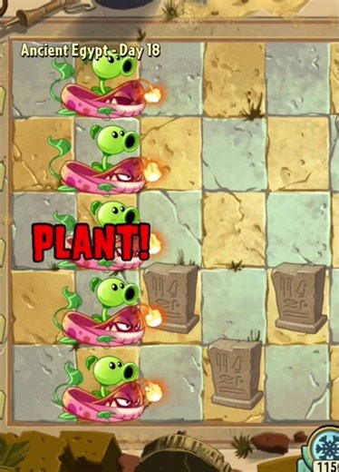 Plants vs Zombies 2: Pyro vine Showcase