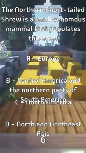 The Northern Short-tailed Shrew is a small venomous mammal that populates this area.