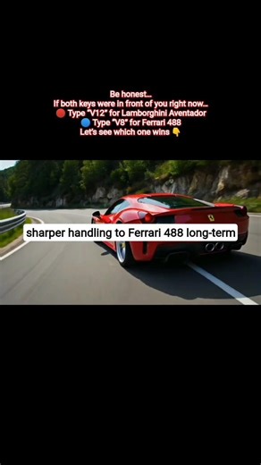 V12 vs V8 Showdown 😱 Aventador vs Ferrari 488 – Drama or Precision?
