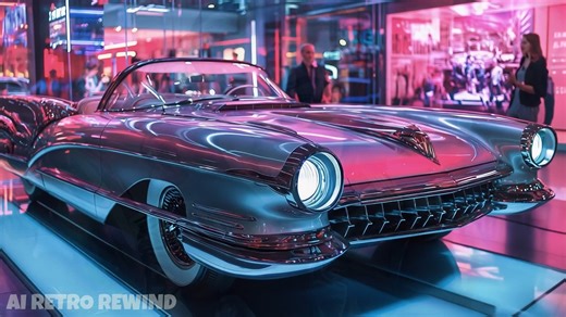 人工智能重新想象的1950年代未来-复古未来主义之梦！