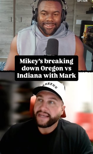 Mikey breaks down Oregon–Indiana with Mark — elite defenses, Heisman QBs, and a 7.5-point line. | The Triple Option