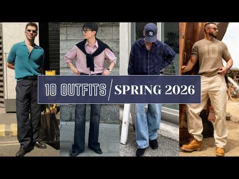 10 Latest Outfits for Men | Spring 2026 Fashion