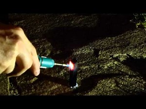 Carbon Fibre flame test