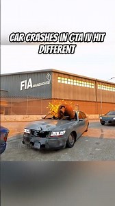 Car crashes in GTA IV hit different #gta #gtaiv #gta4 #gamingshorts #rockstargames