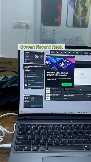 Screen Recording on windows Laptop 💻 | One Click Solution