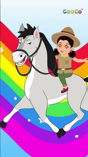 Chal Mere Ghode Tik Tik Tik | Chal Mere Ghode | Hindi Rhymes and Kids Song | Cartoon | Nursery Rh...