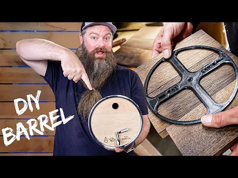 How To Make A Whiskey, Rum or Bourbon Barrel To Age Spirits