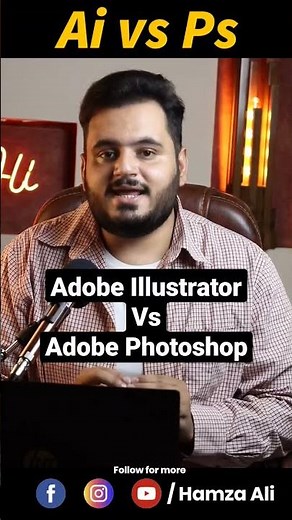 🟢 Adobe Illustrator vs Adobe Photoshop.