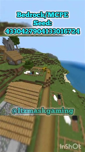 Minecraft bedrock starter seed | Best seed for minecraft bedrock edition | Minecraft abandoned camp